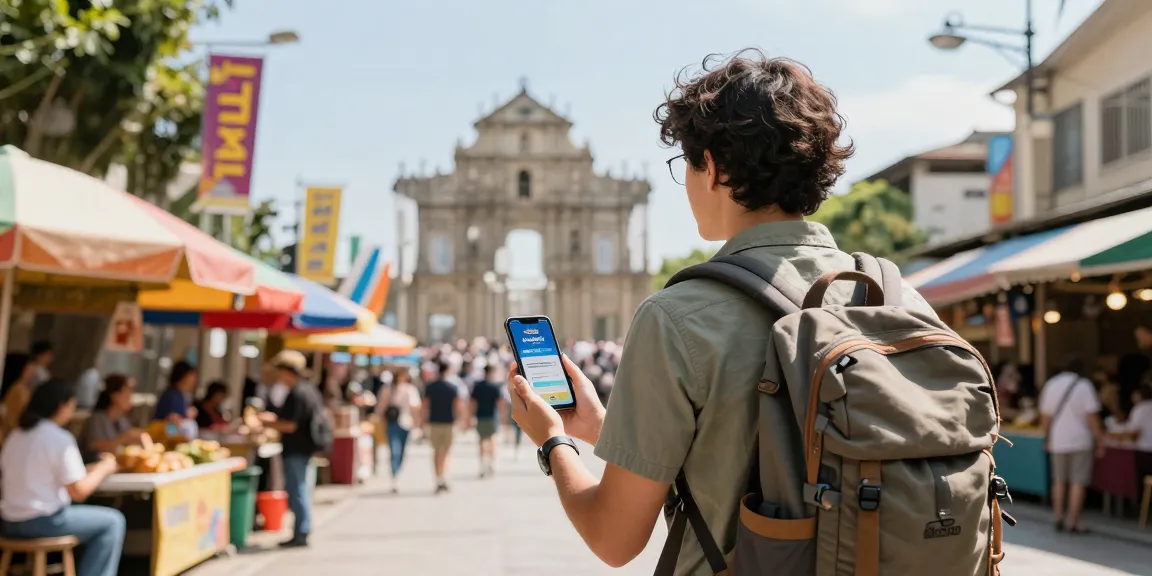Discover eSIM discount code for esim while traveling in a bustling city