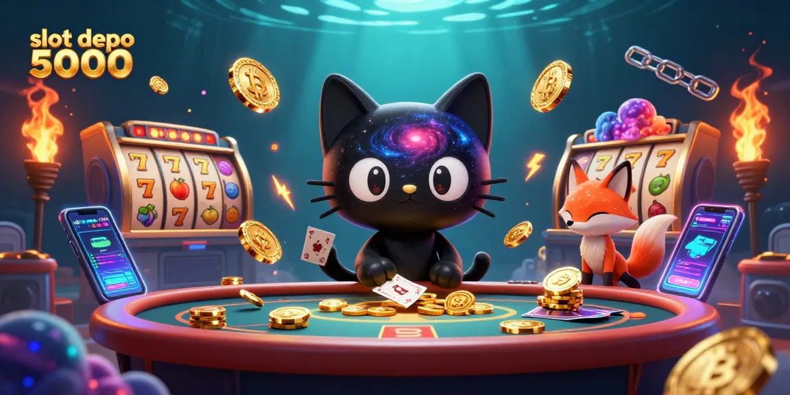 Spin to win big with slot depo 5000 as vibrant characters bring the casino to life!