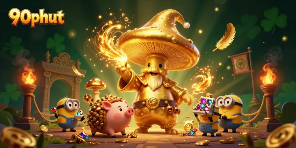 Experience the vibrant world of 90phut where dynamic gaming elements meet magical treasures.