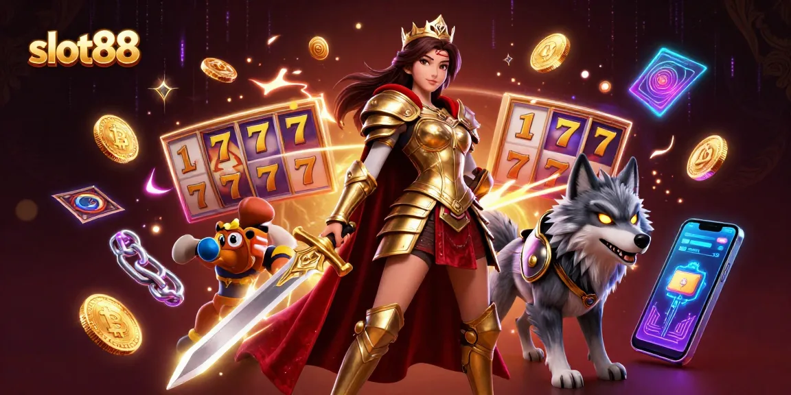 Experience thrilling slot88 adventures with immersive reels and vibrant crypto elements.