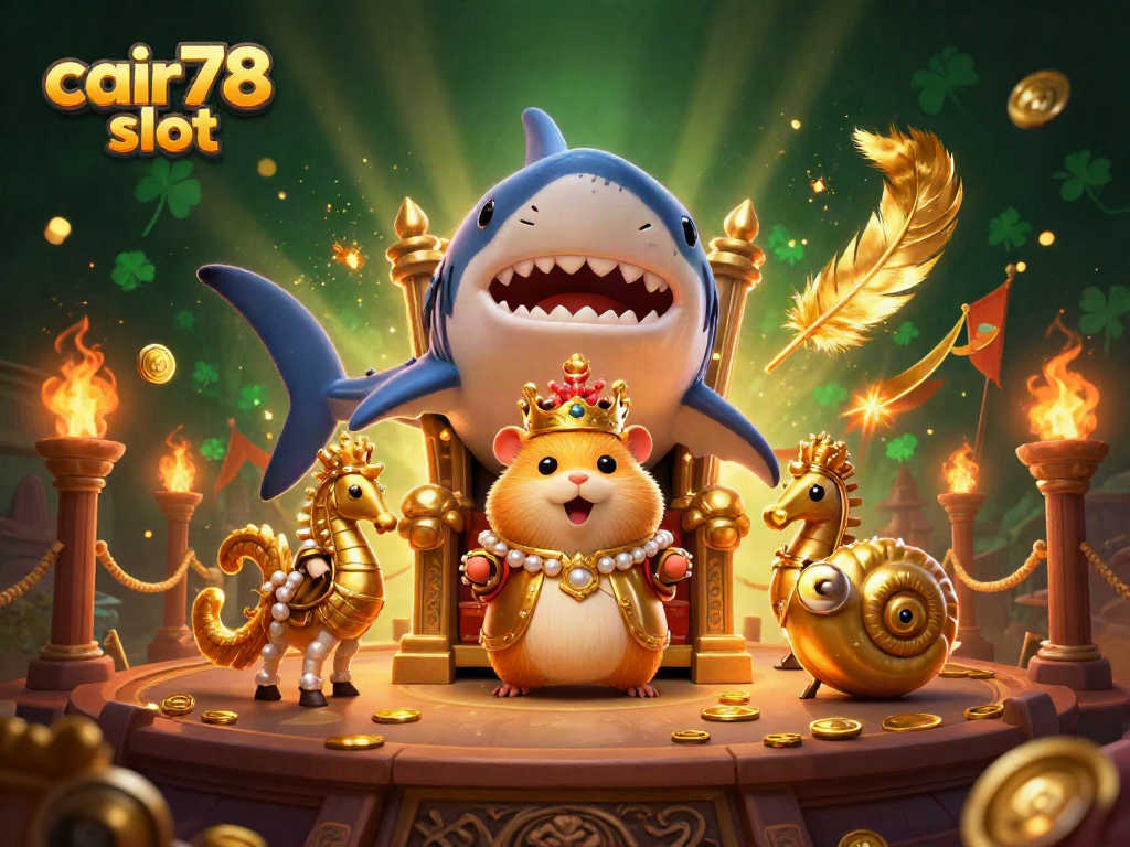 Menangkan permainan ca78 slot dengan raja hamster emas yang berkuasa di arena kasino.