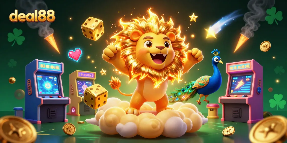 Spin to win at deal88 with vibrant casino elements and dynamic characters!