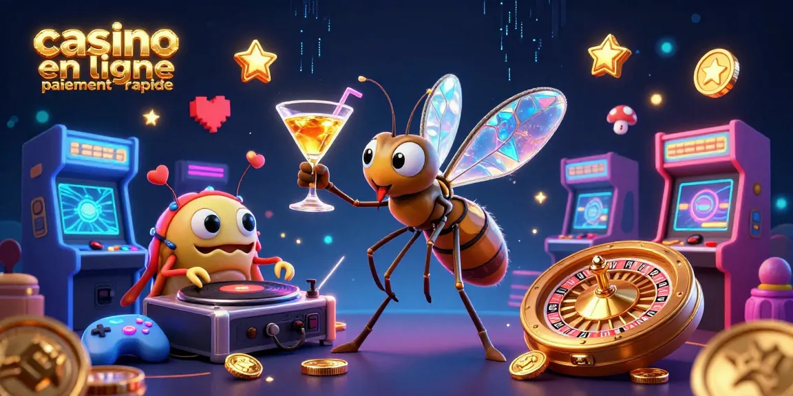 Jouez au casino en ligne paiement rapide avec des personnages captivants et des éléments de jeu vibrants.