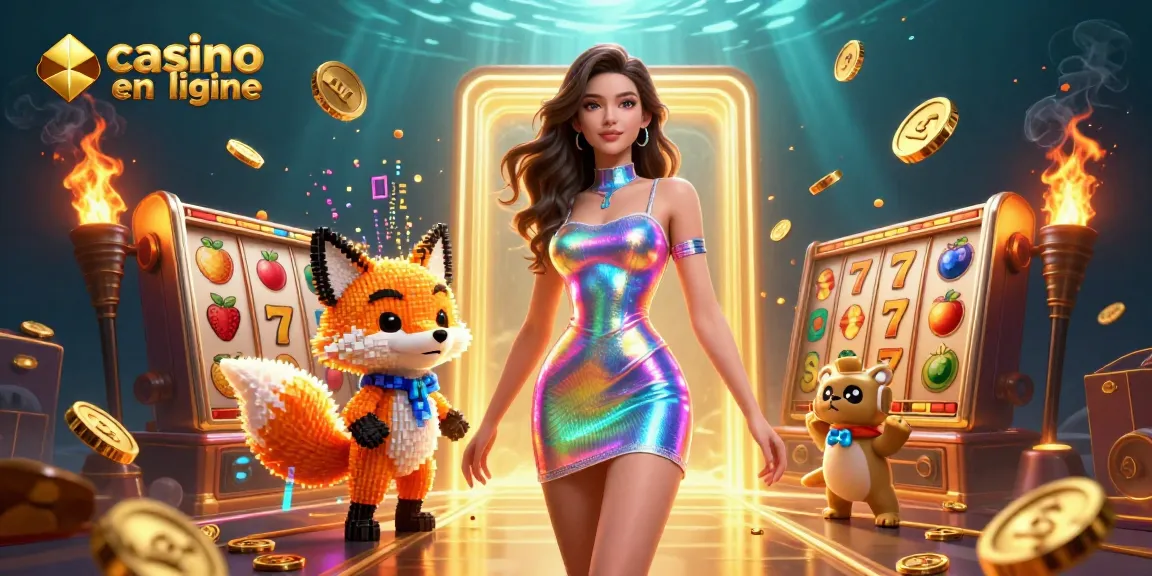Vivez des jeux palpitants au casino en ligne avec des personnages vibrants au milieu de brillantes animations.