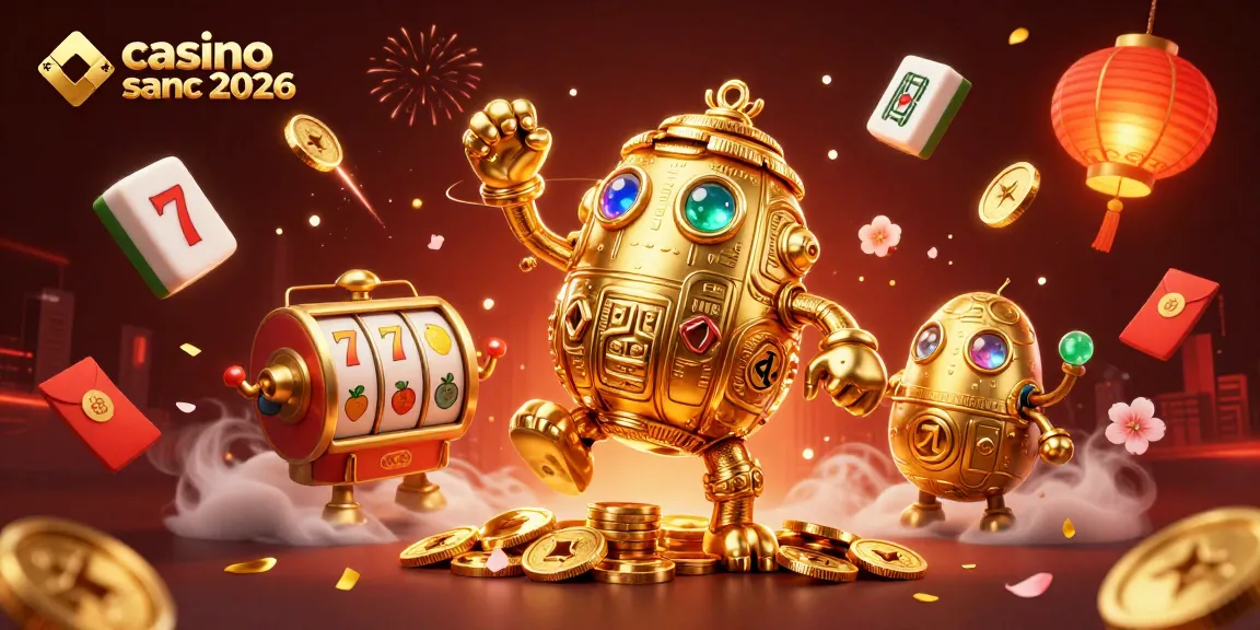 Jouez dans un casino sans KYC 2026 avec des visuels de machines à sous dynamiques et colorés.