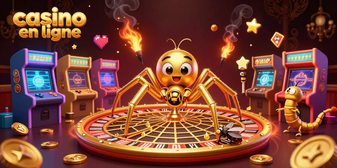 Participez à des jeux de casino en ligne captivants avec une illustration dynamique d'une toile de roulette.