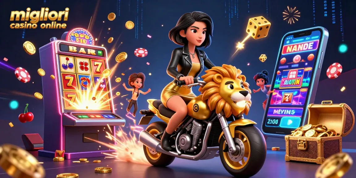 Immergiti nelle avventure dei migliori casino online con personaggi dinamici e elementi di gioco vivaci.