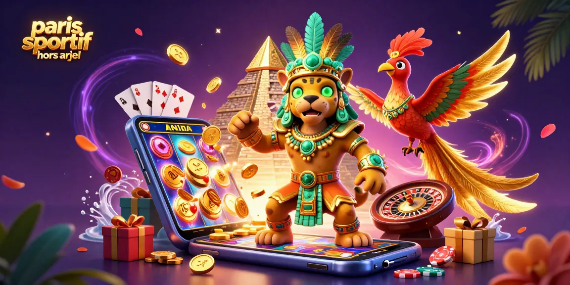 Gagnez avec paris sportif hors arjel sur une illustration captivante de jeux d'argent.