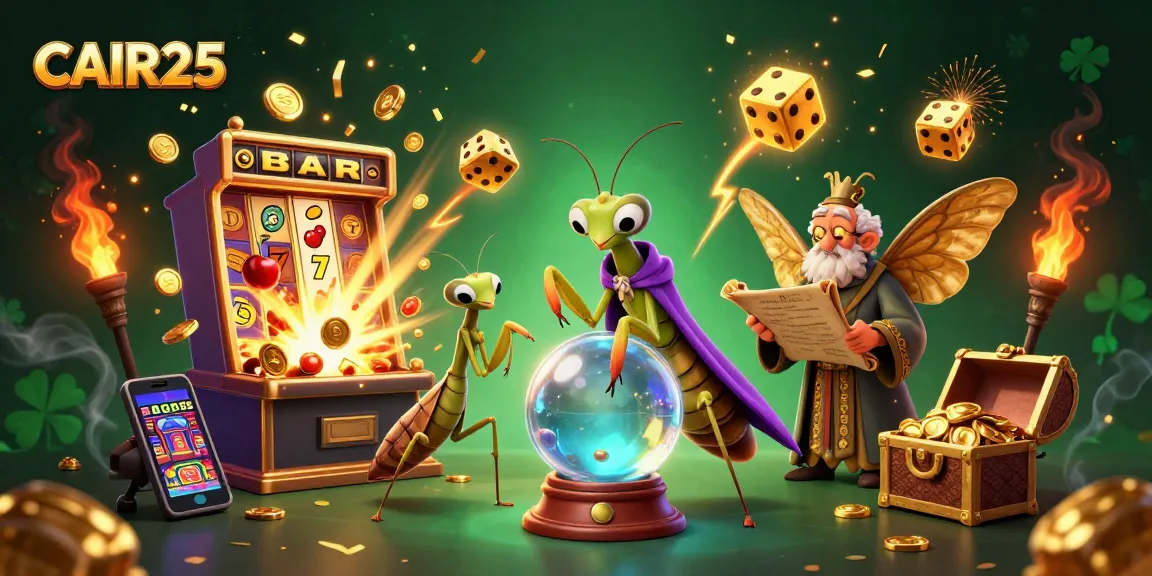 Permainan CAIR25 menyediakan pengalaman kasino yang menarik dengan jackpot besar dan simbol keberuntungan.