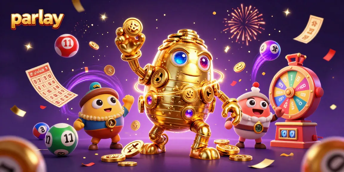 Win big with parlay bets while enjoying a vibrant casino-themed 3D illustration.