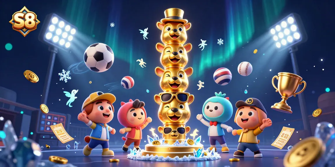 S8 players embark on thrilling sports betting adventures with animated casino elements